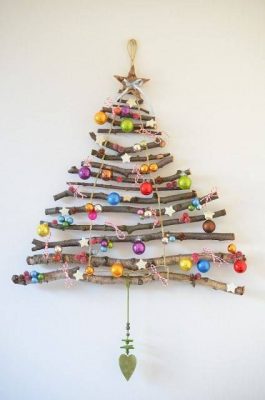 Alternatívny stromček. FOTO - Pinterest.